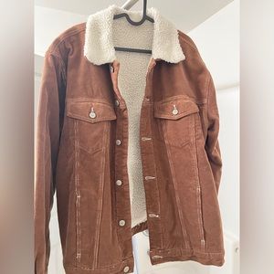 New Brandy Melville jacket tan